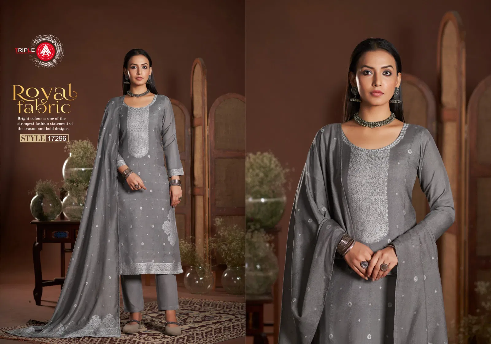 Kia Light By Triple Aaa Muslin Designer Salwar Kameez Suppliers In India